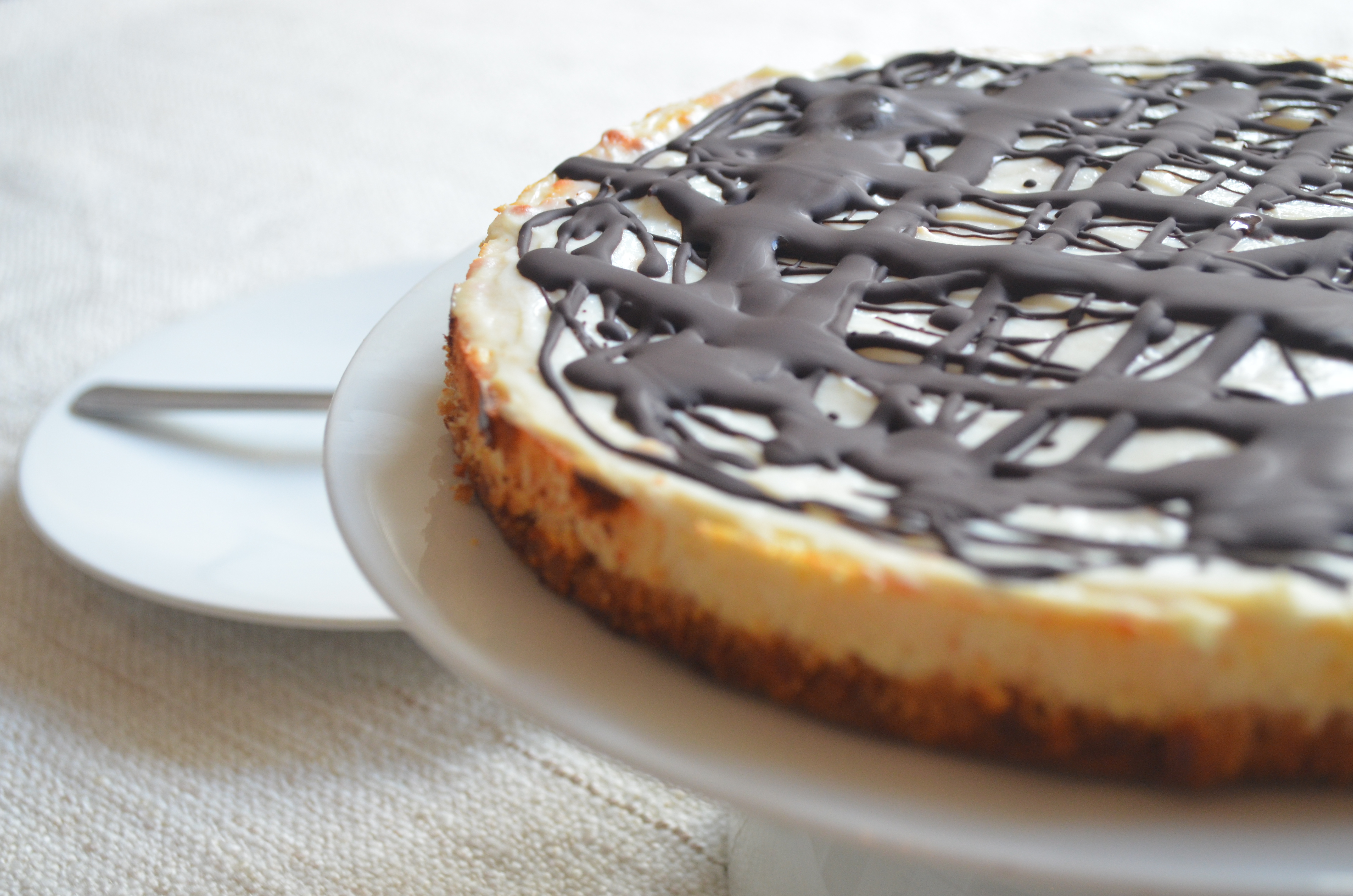 Rezept: Schokoladen-Cheesecake mit Nüssen