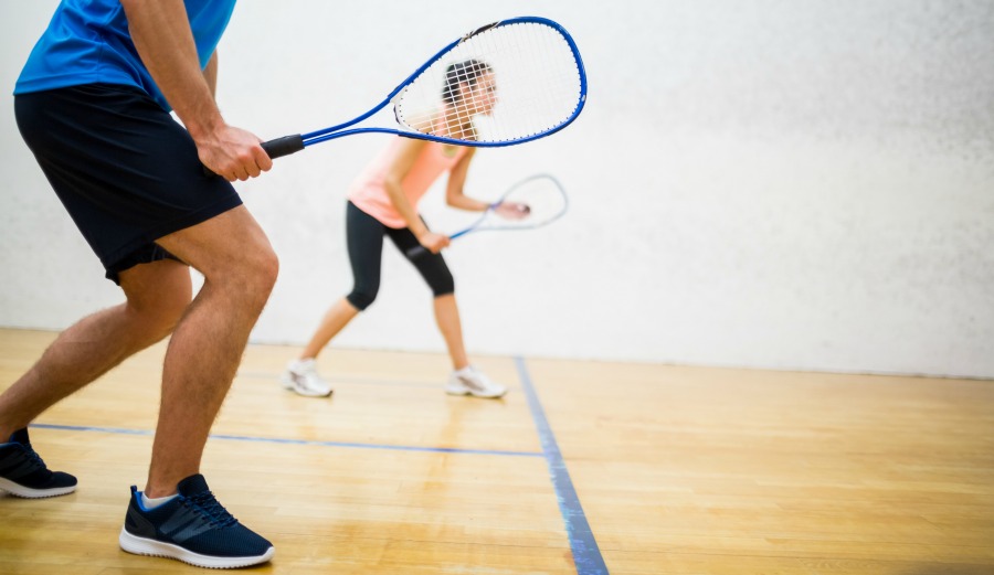 Abnehmen: Squash – Das ideale Fitness-Workout