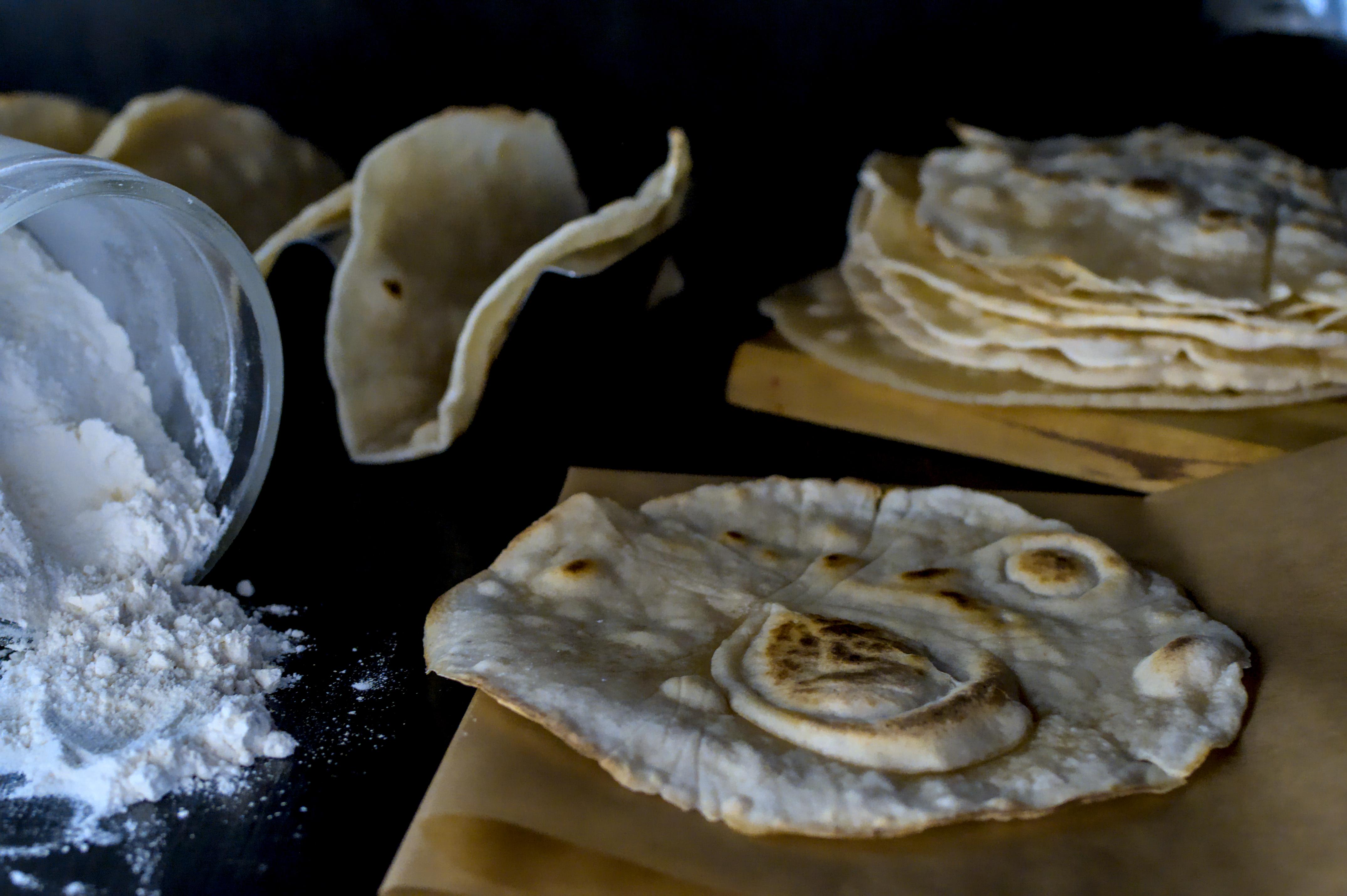 Rezept: Glutenfreie Tortillas aus Maniokmehl