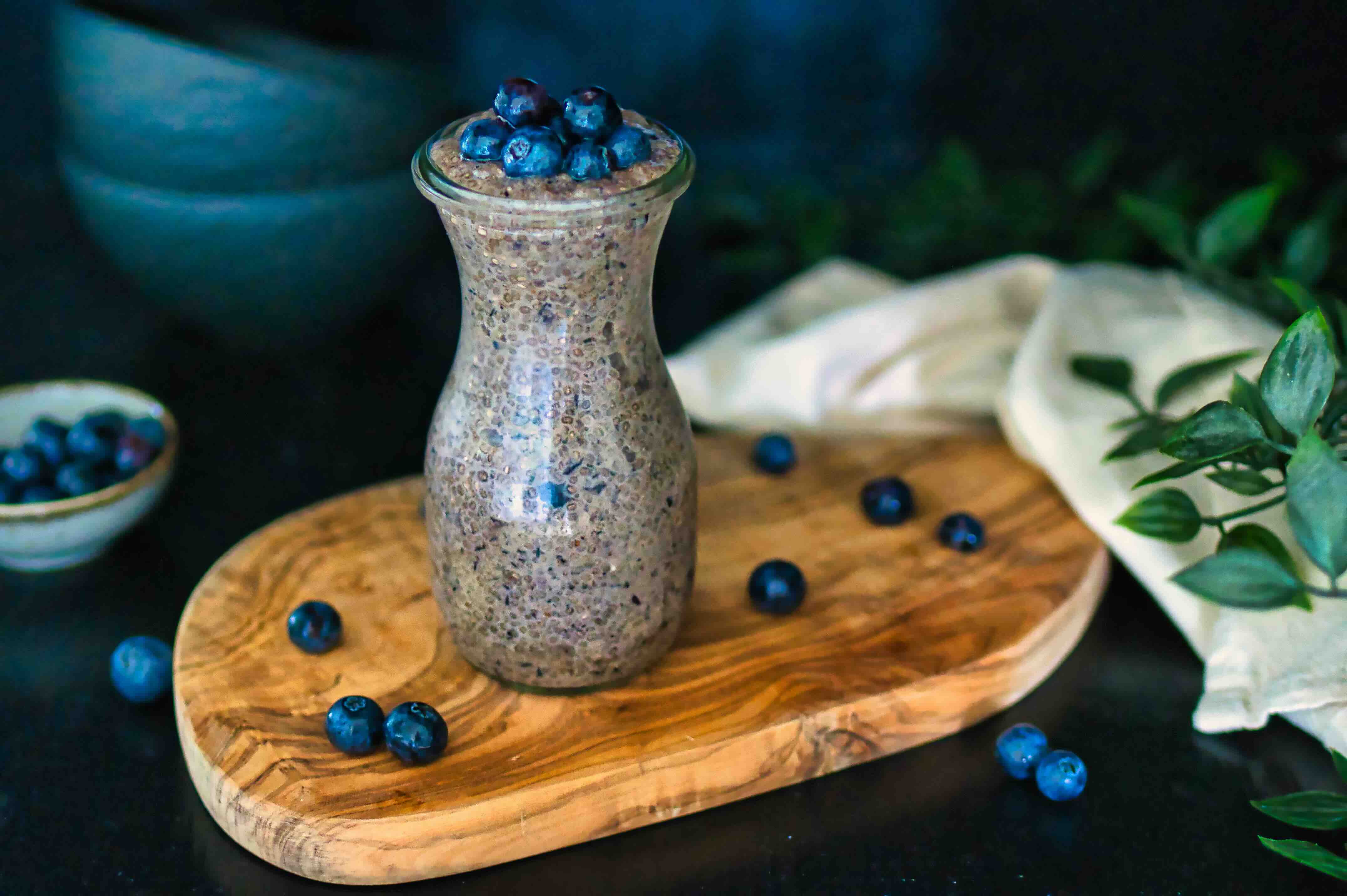 Rezept: Blaubeer-Chia-Pudding 1 (1)