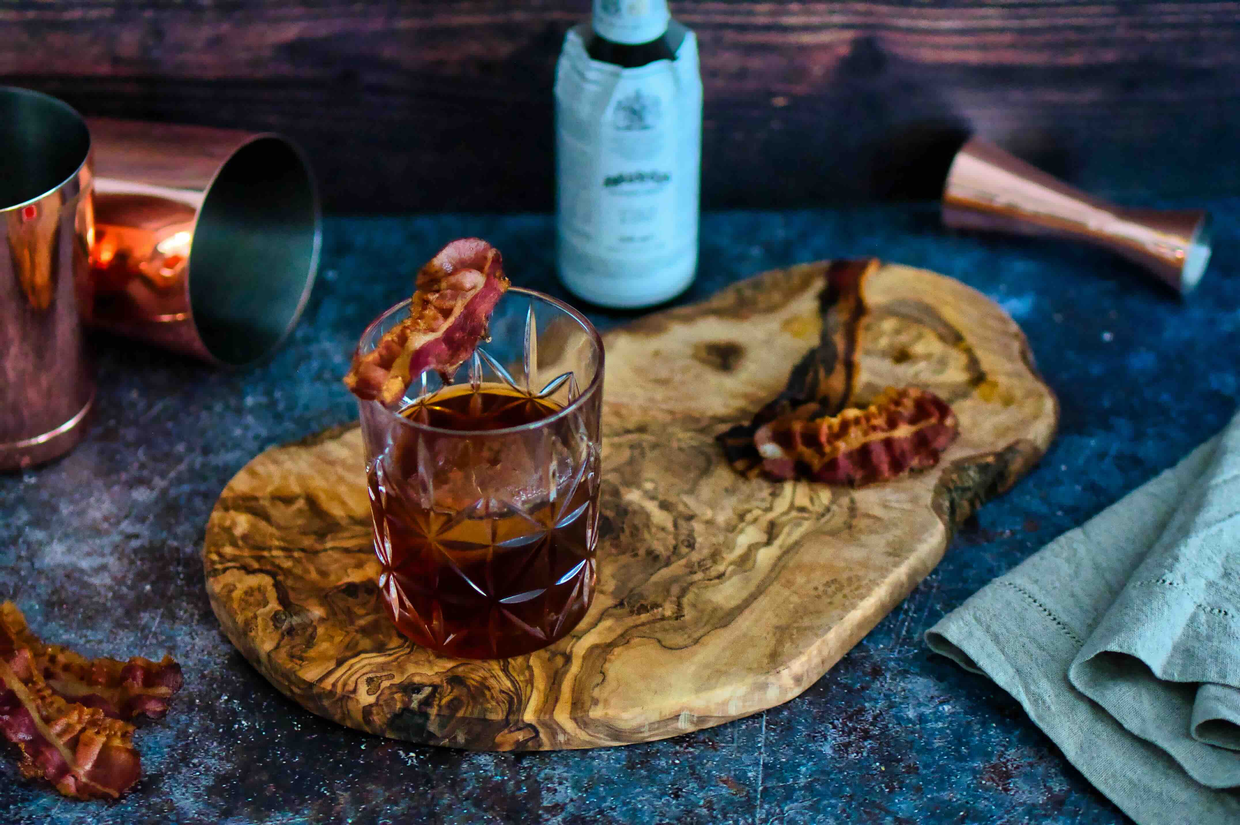 Rezept: Bacon Old Fashioned 0 (0)