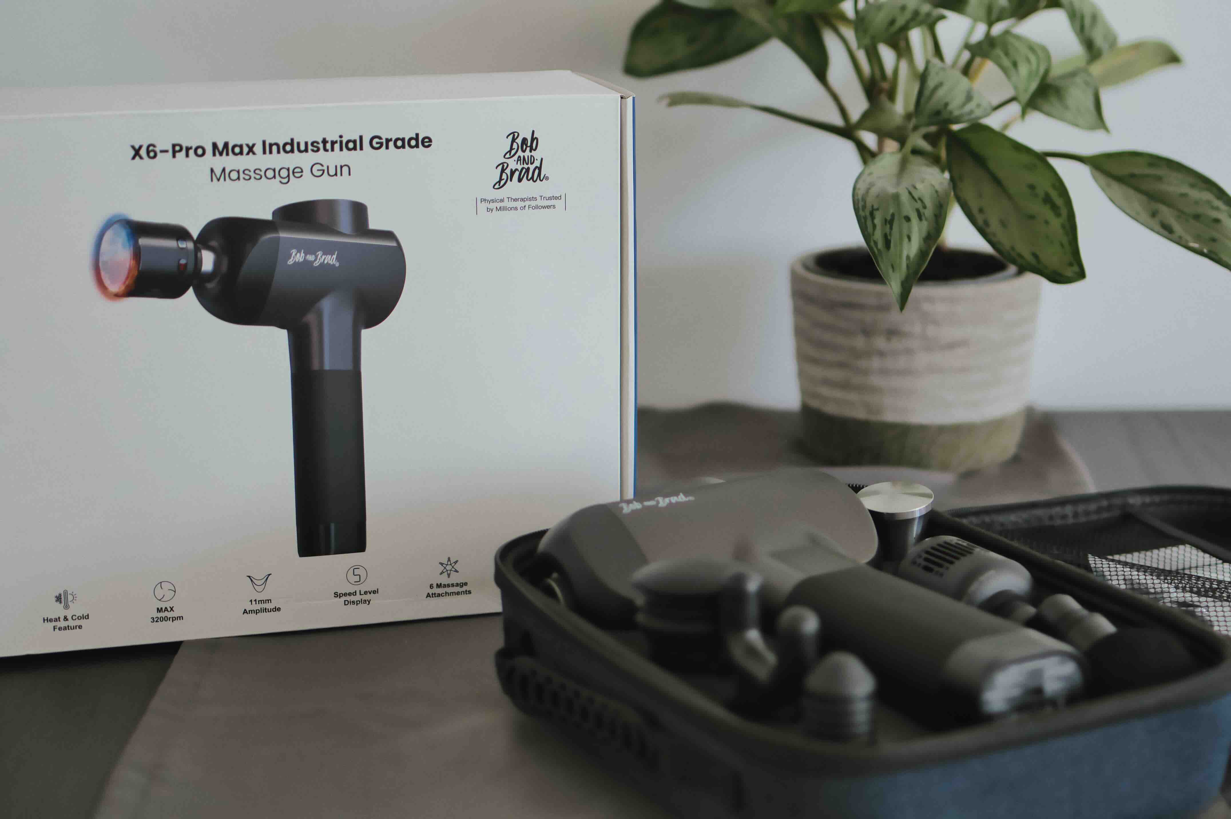 Produkttest: Bob and Brad X6 Pro Max – Massagepistole mit Wärme- und Kältefunktion 4.2 (48)