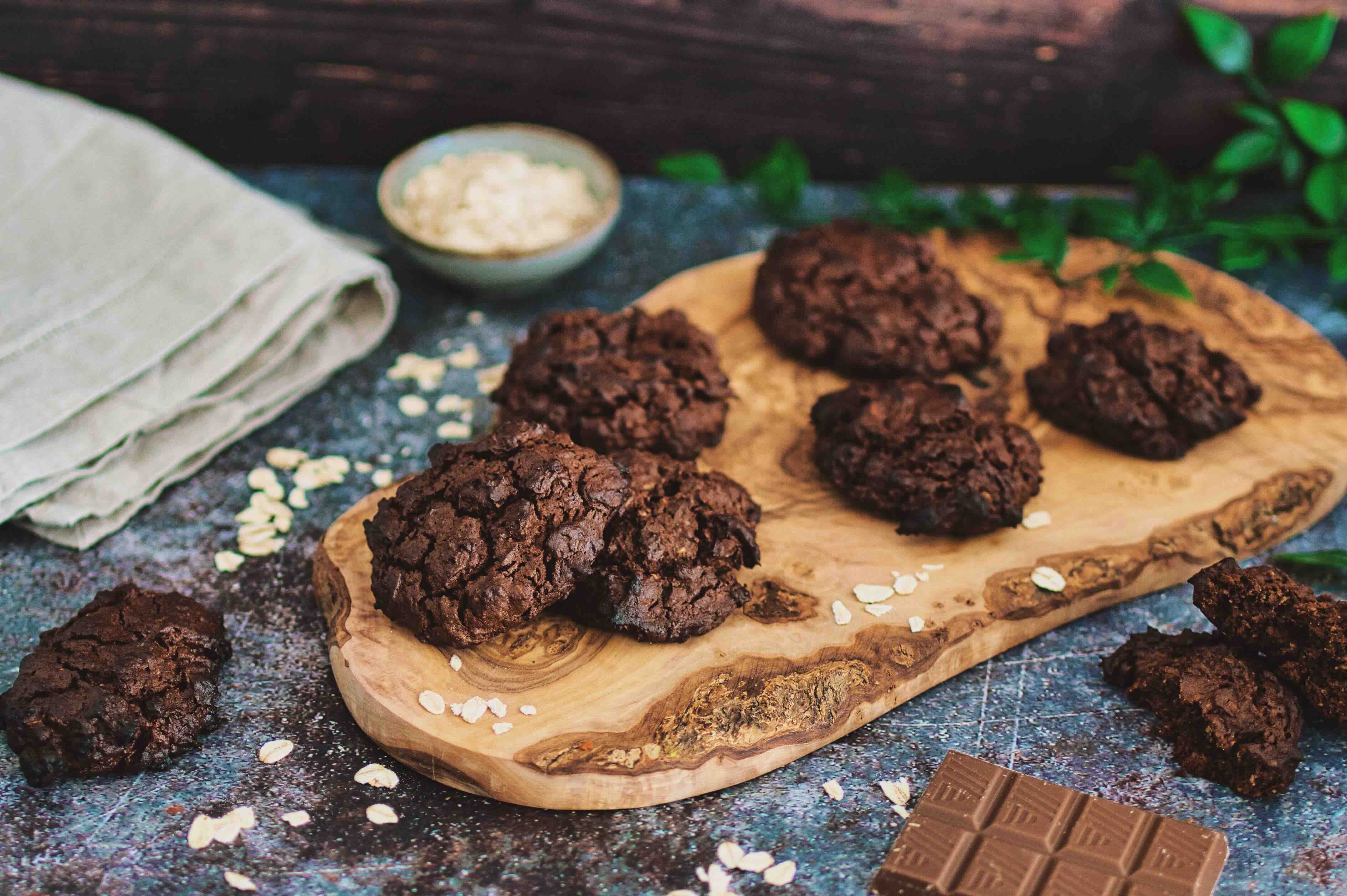 Rezept: Schokoladen-Erdnussbutter-Cookies 4.9 (69)