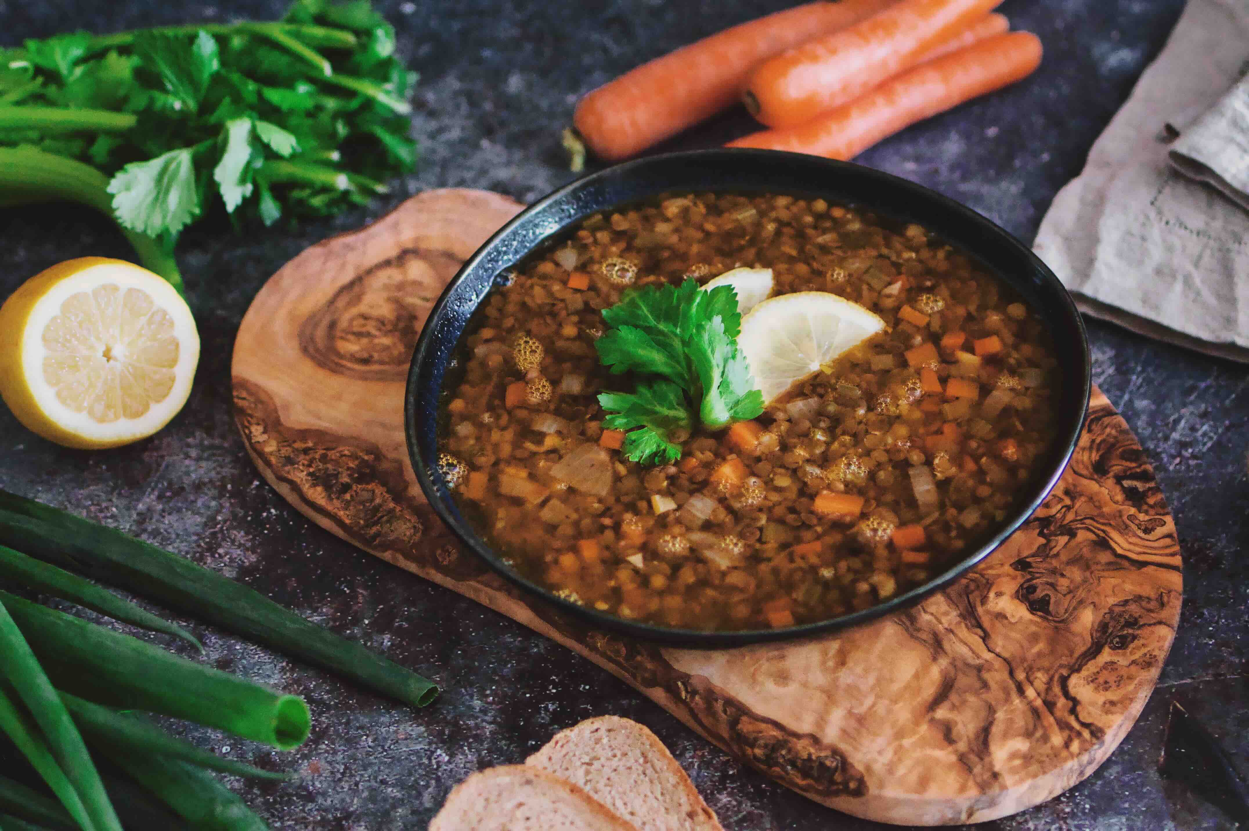 Rezept: Italienische Linsensuppe 4.7 (45)