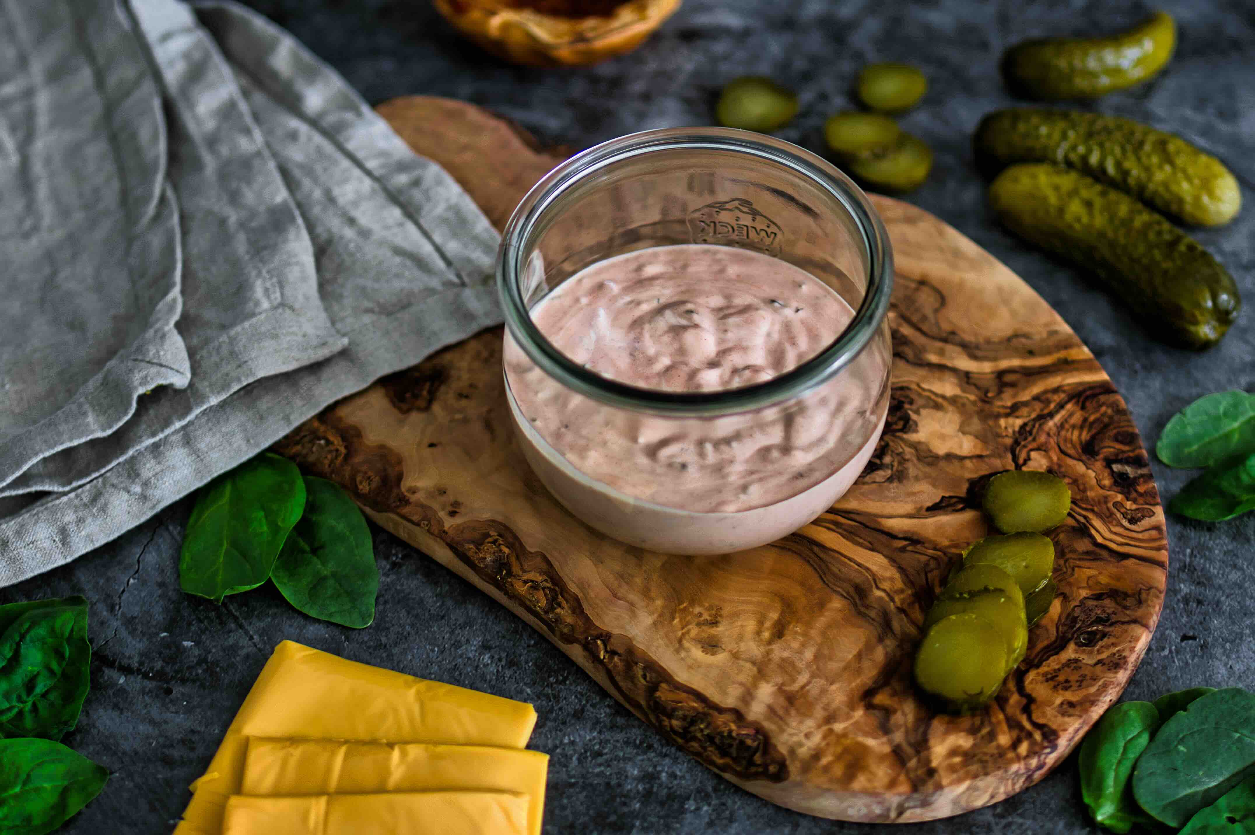 Rezept: Selbstgemachte, leichte Big-Mac-Soße 4.7 (58)