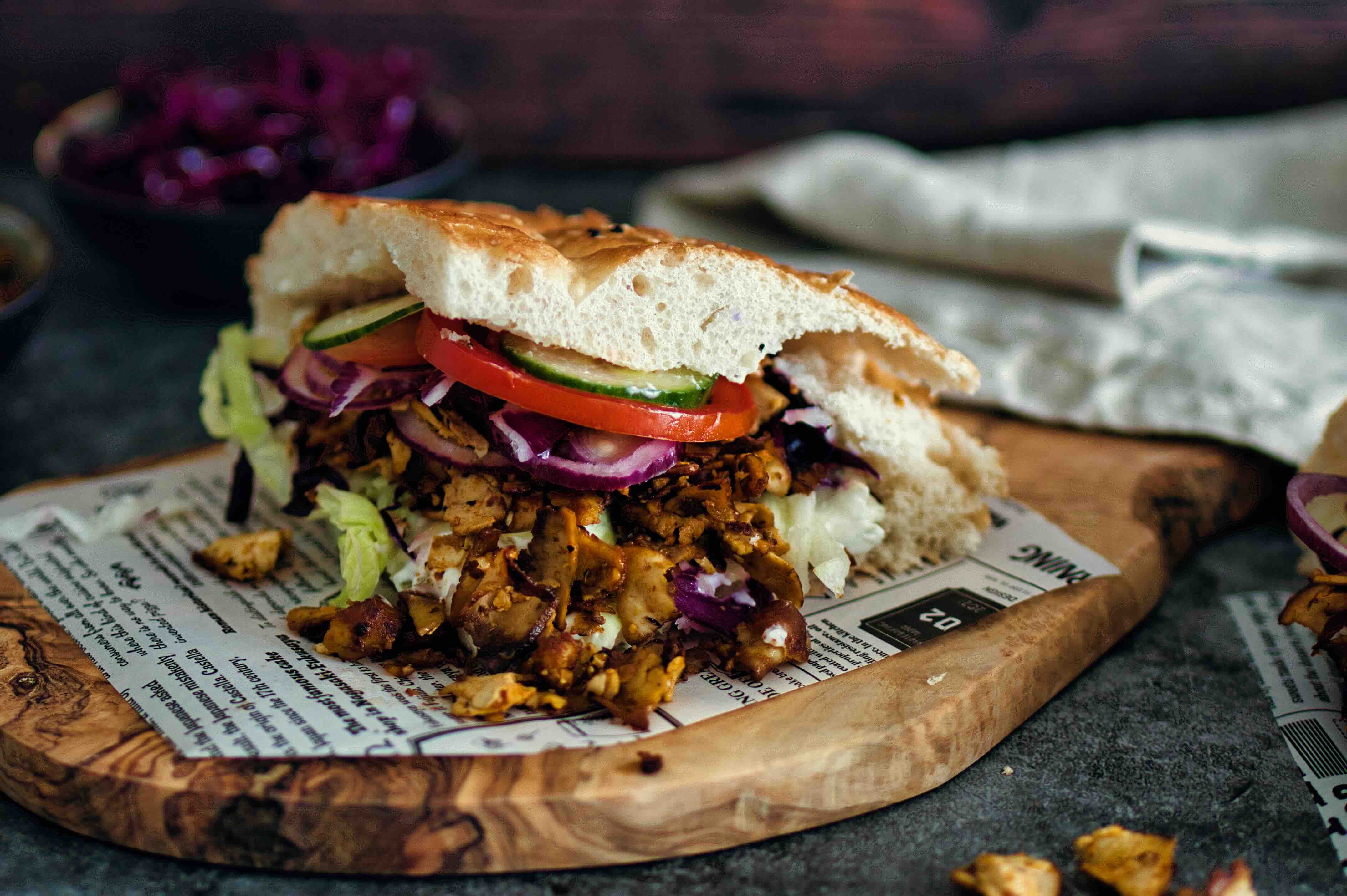 Rezept: Veganer Döner-Kebap 4.8 (87)