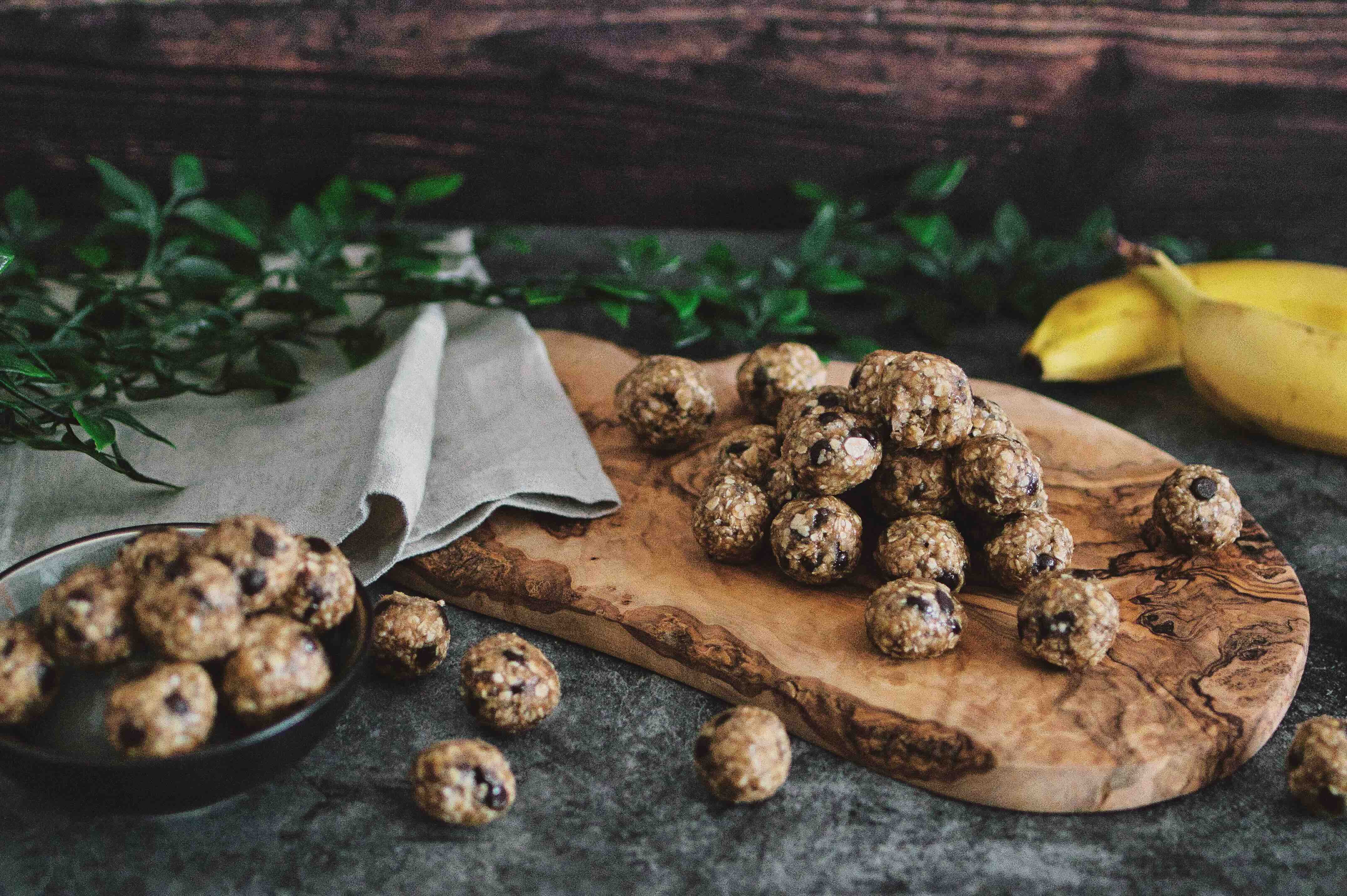 Rezept: Banana Chocolate Chip Energy Balls