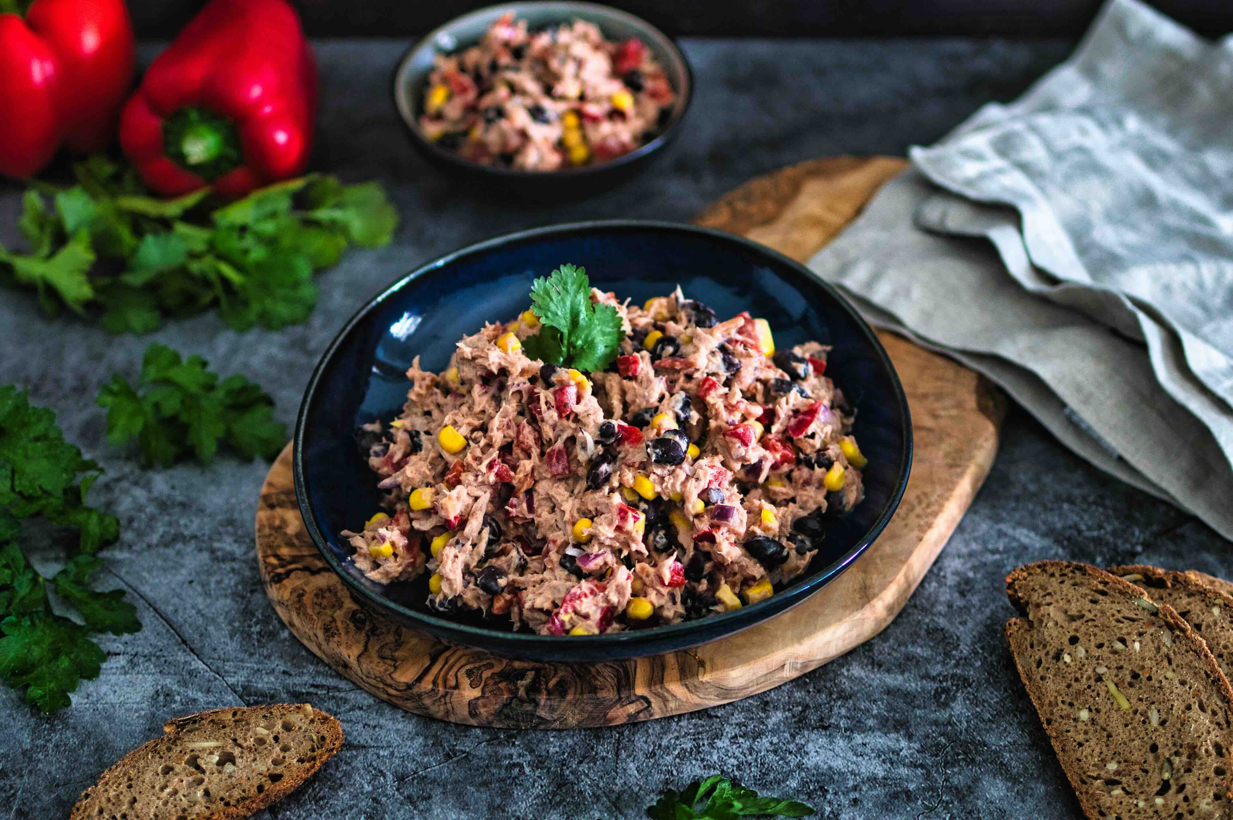 Rezept: Mexikanischer Thunfisch-Salat (ohne Mayo)