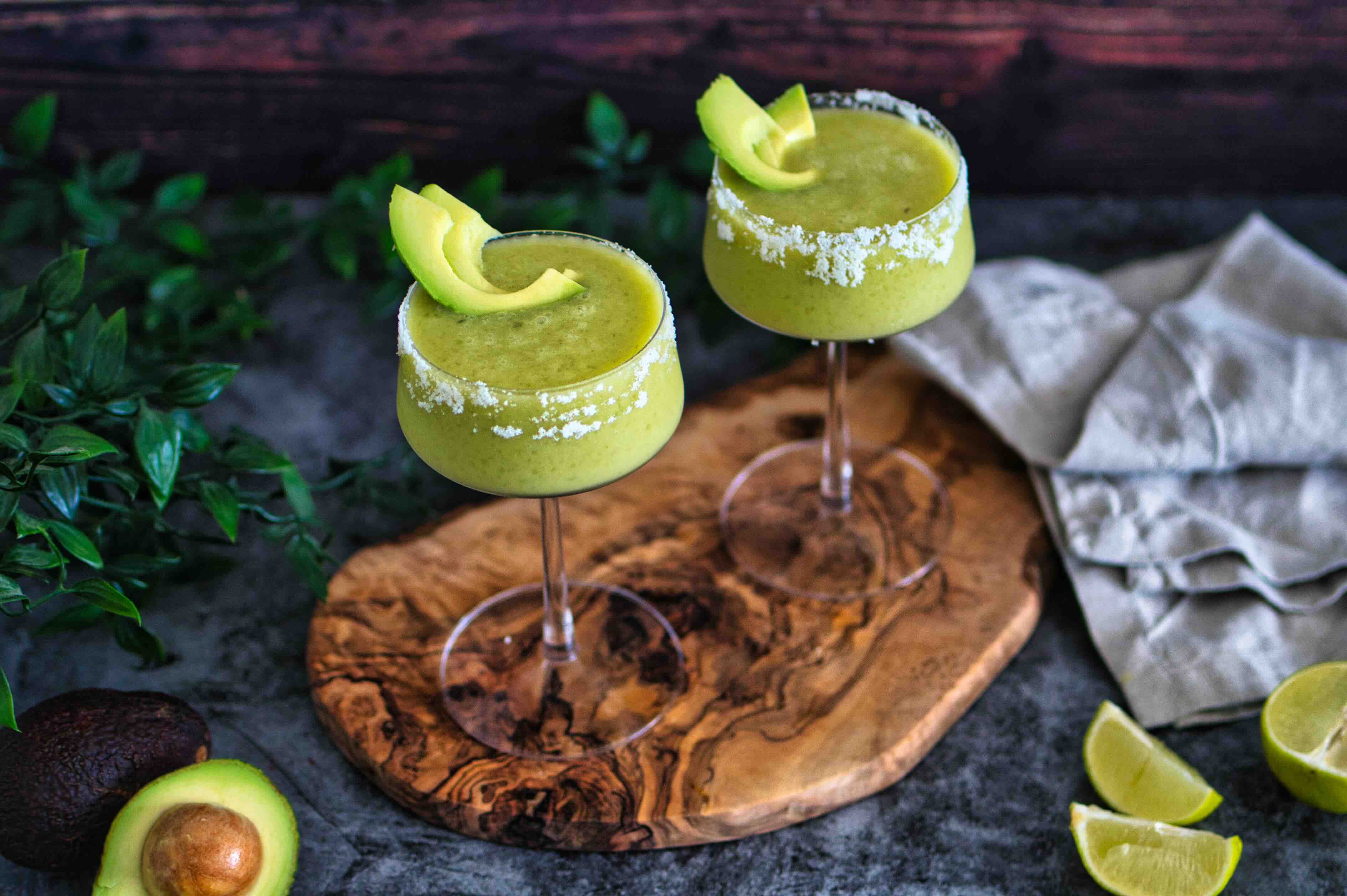 Rezept: Alkoholfreier Avocado Margarita Cocktail