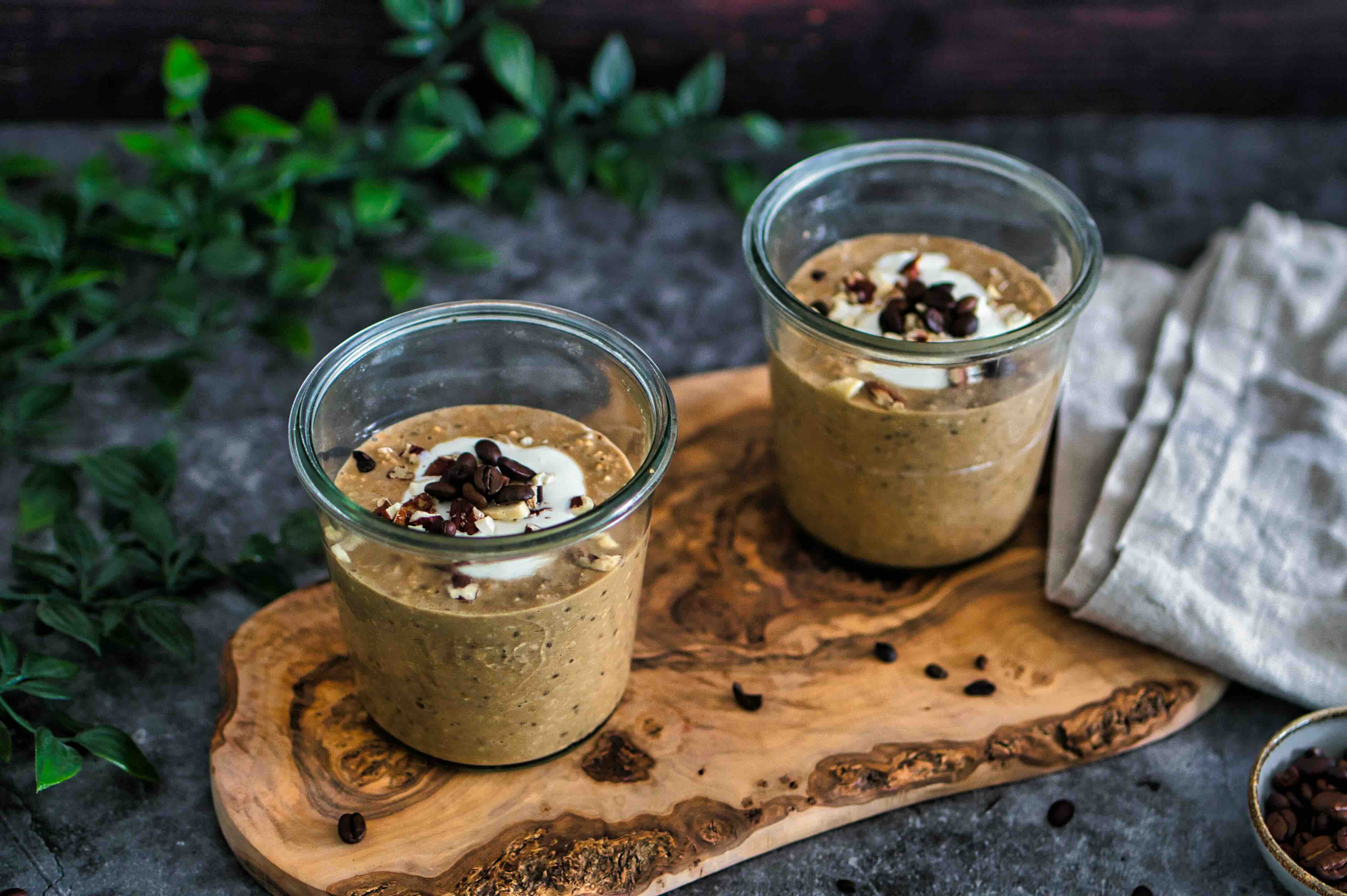 Rezept: Esspresso-Overnight Oats mit braunem Zucker