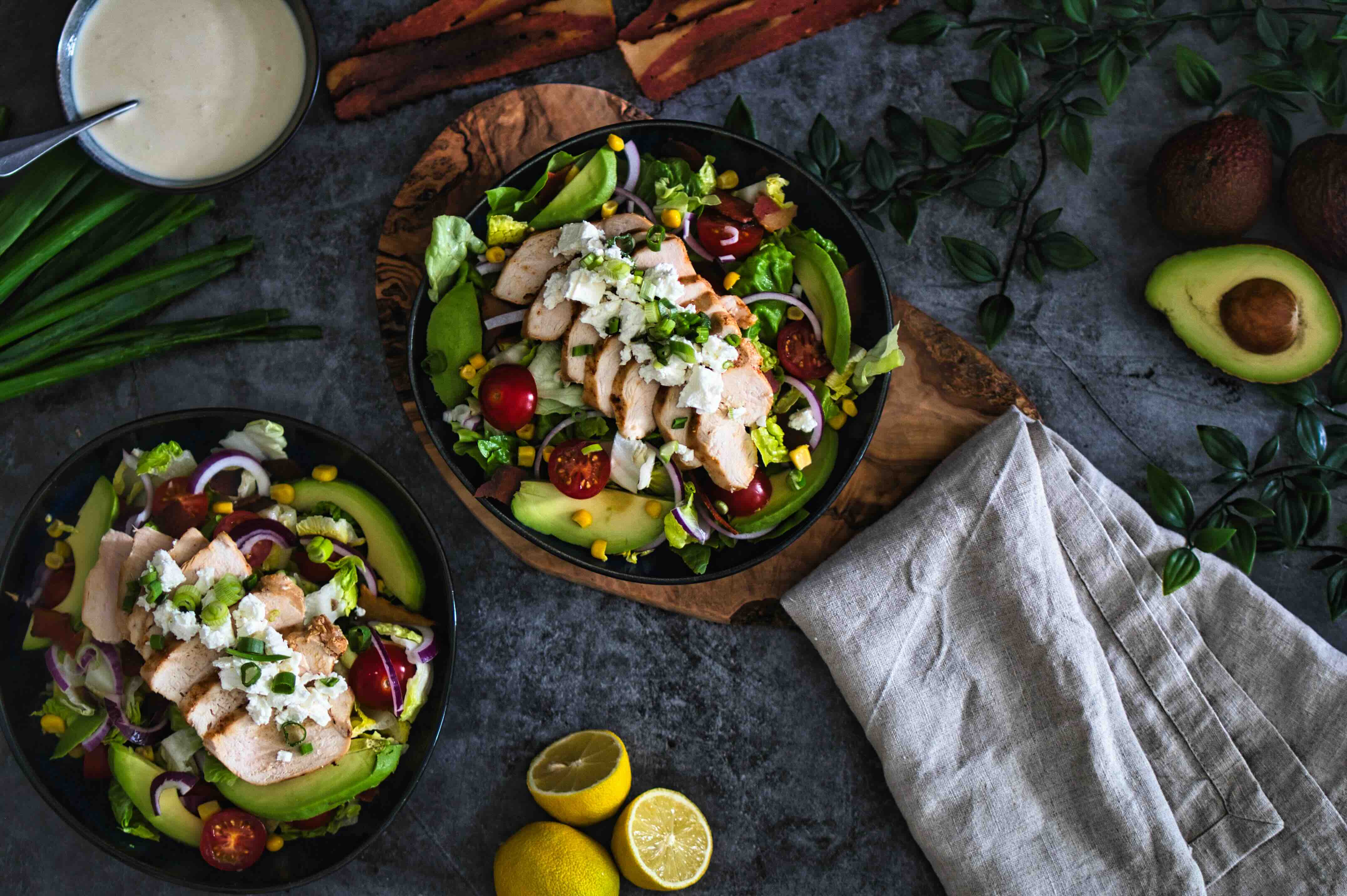 Rezept: Honig-Senf-Hähnchensalat – Proteinreicher Sommersalat 4.5 (53)