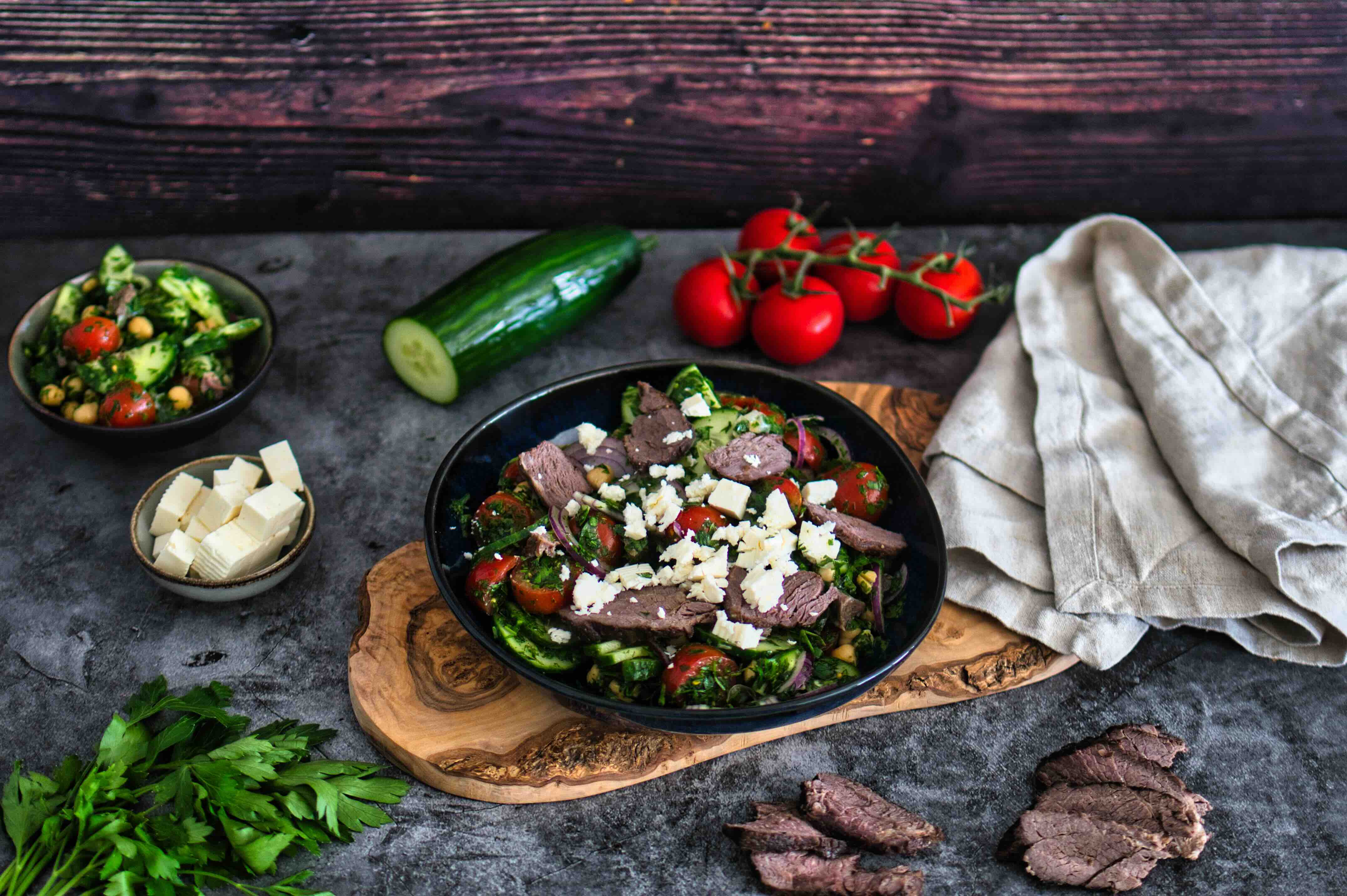 Rezept: Chimichurri-Steak-Salat