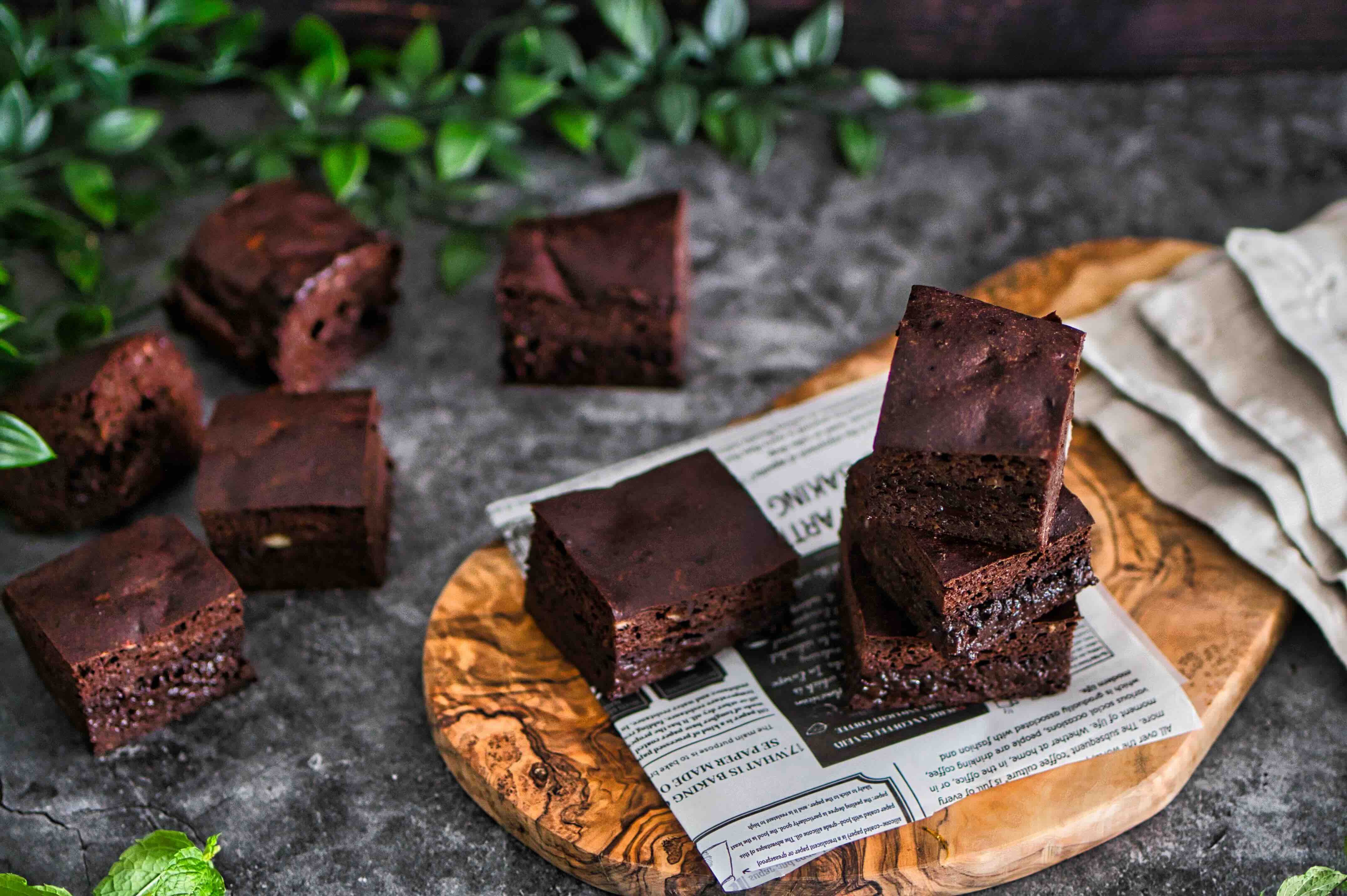 Rezept: High Protein Fudge-Brownies